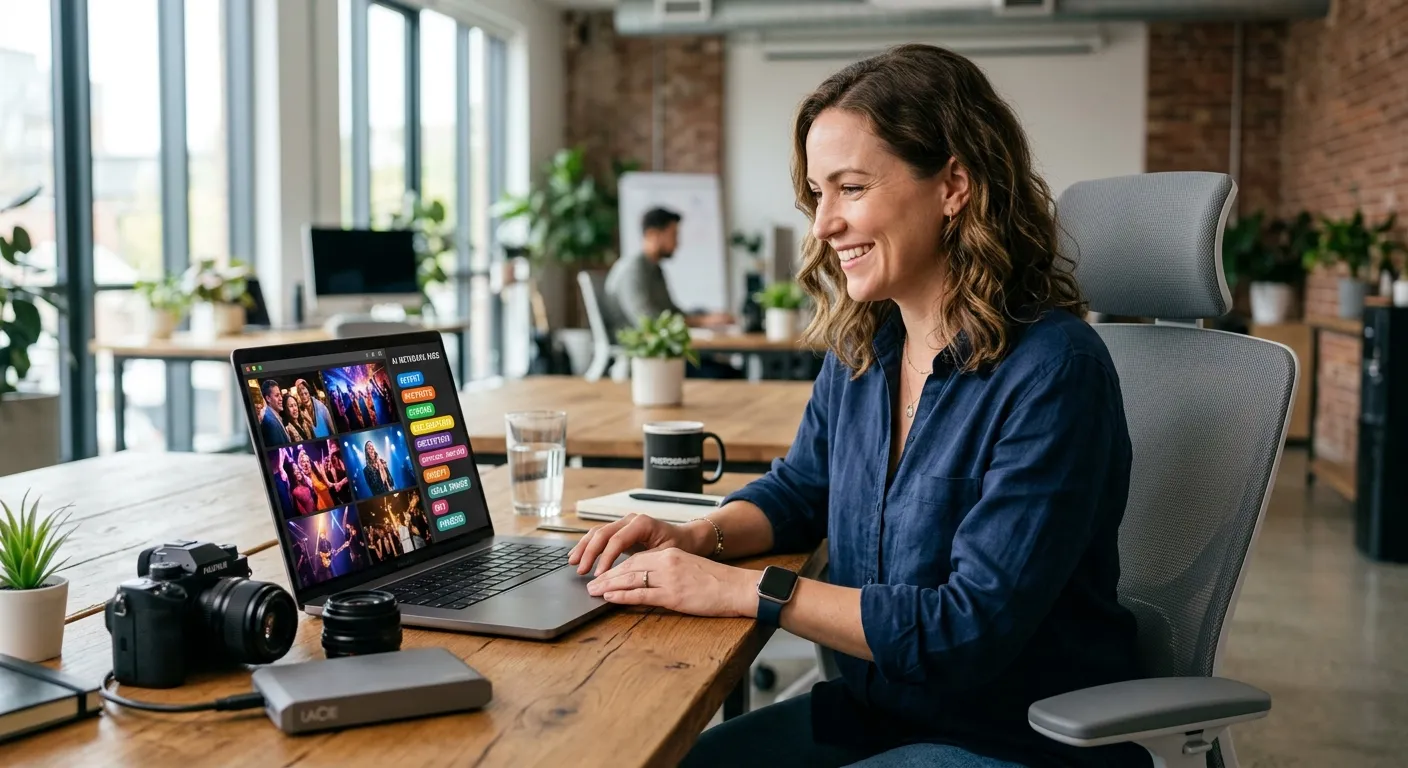 How Event Photographers Save 10 Hours With AI Tagging