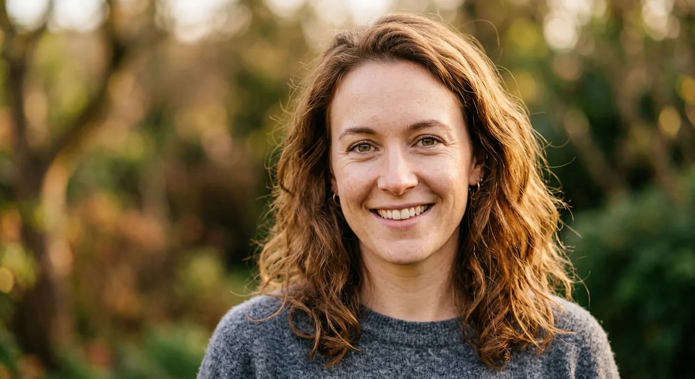 Close up of a photographer typing on a keyboard while meita ai generates keywords on the screen